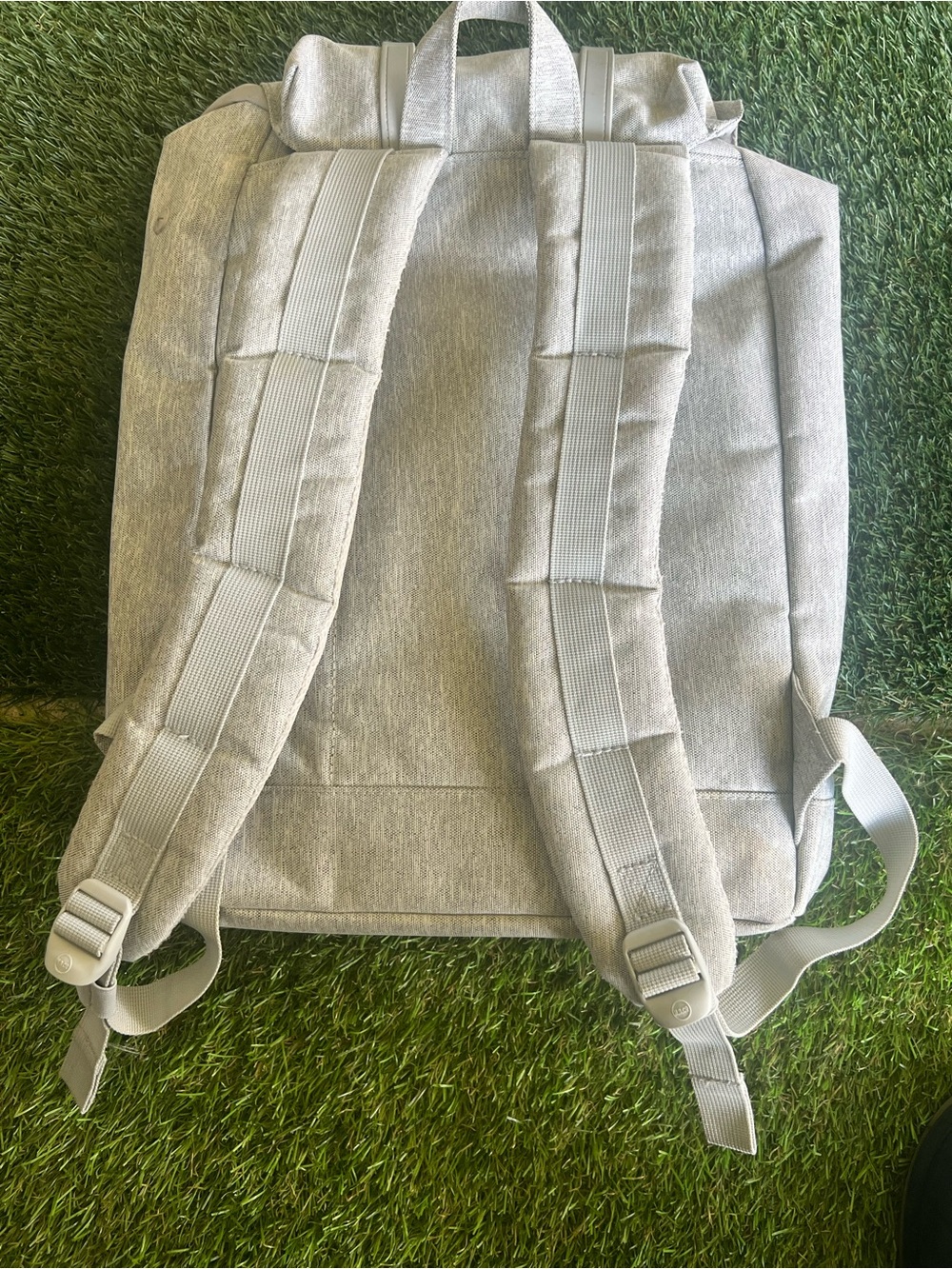 Herschel Supply Company Light Gray Canvas Backpack - Picture 3 of 3